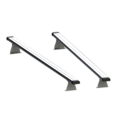 JEU DE 2 BARRES DE TOIT ALUMINIUM FORD TRANSIT COURRIER 2 L1
