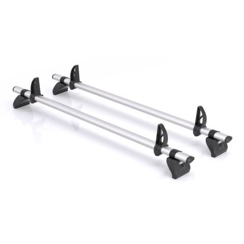 2 BARRES DE TOIT ALUMINIUM PRO FORD TRANSIT COURRIER 2 L1