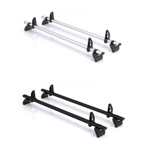 2 BARRES DE TOIT ALUMINIUM PRO FORD TRANSIT COURRIER 2 L1