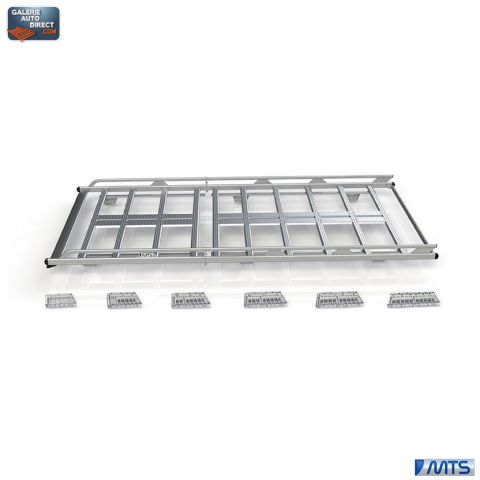 GALERIE ALUMINIUM MTS FIAT DUCATO III L4H3 PORTES BATTANTES