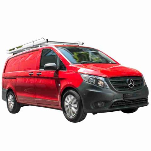GALERIE ALUMINIUM MERCEDES VITO 3 L1H1 PORTES BATTANTES