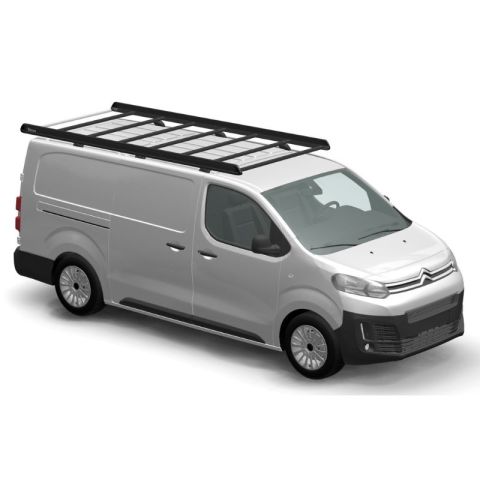 Galerie de toit aluminium KammEdge Citroen Jumpy 2016 - L3H1 portes battantes