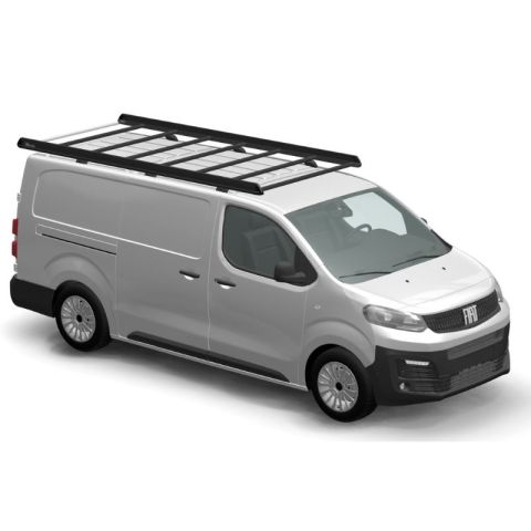 Galerie de toit aluminium KammEdge Fiat Scudo 2022 - (EU) L3H1 portes battantes