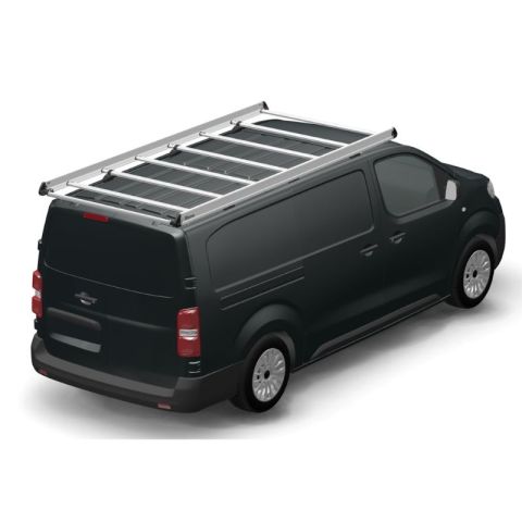 Galerie de toit aluminium KammEdge Peugeot Expert 2016 - L3H1 portes battantes