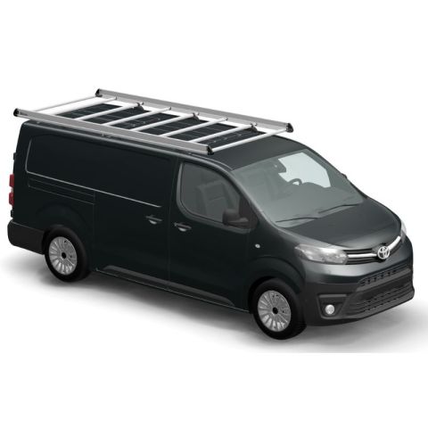 Galerie de toit aluminium KammEdge Toyota Proace 2016 - (EU) L3H1 portes battantes
