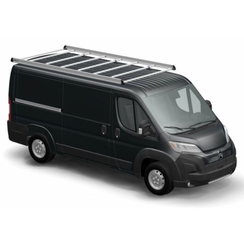 Galerie de toit aluminium grise Citroen Jumper 2 - L2H1 avant