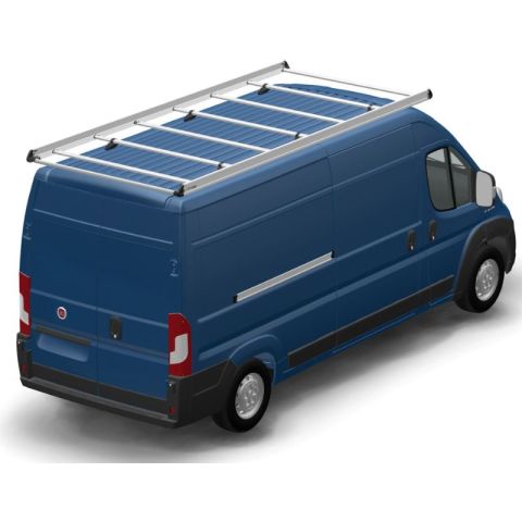 Galerie de toit aluminium KammEdge Fiat Ducato 2006 - L3H2 portes battantes
