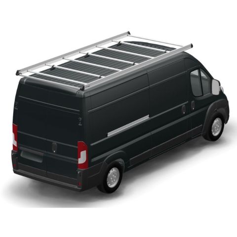 Galerie de toit aluminium KammEdge Peugeot Boxer 2006 - L3H2 portes battantes