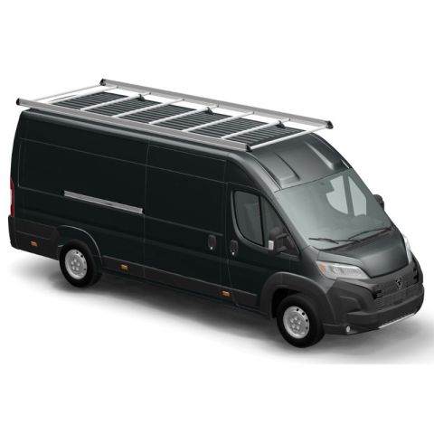 Galerie de toit aluminium KammEdge Peugeot Boxer 2006 - L4H2 portes battantes