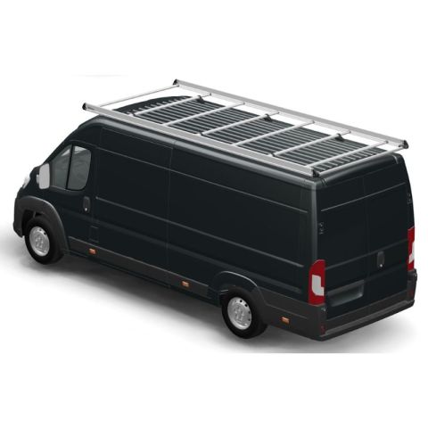 Galerie de toit aluminium KammEdge Citroen Jumper 2006 - L4H2 portes battantes