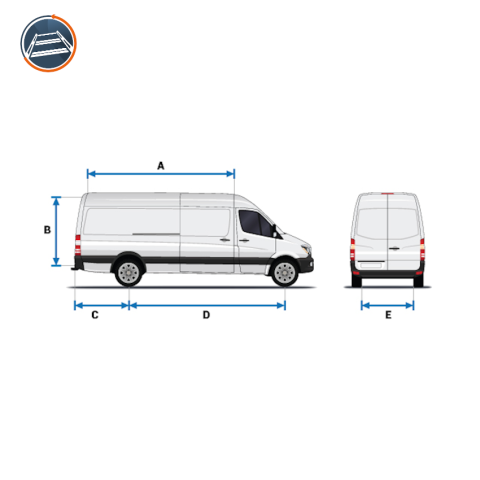 GALERIE MODULAIRE VOLKSWAGEN CRAFTER L3H2 PORTES BATTANTES SYSTEME T TRACK ACIER EPOXY SIARR Westfalia - 5
